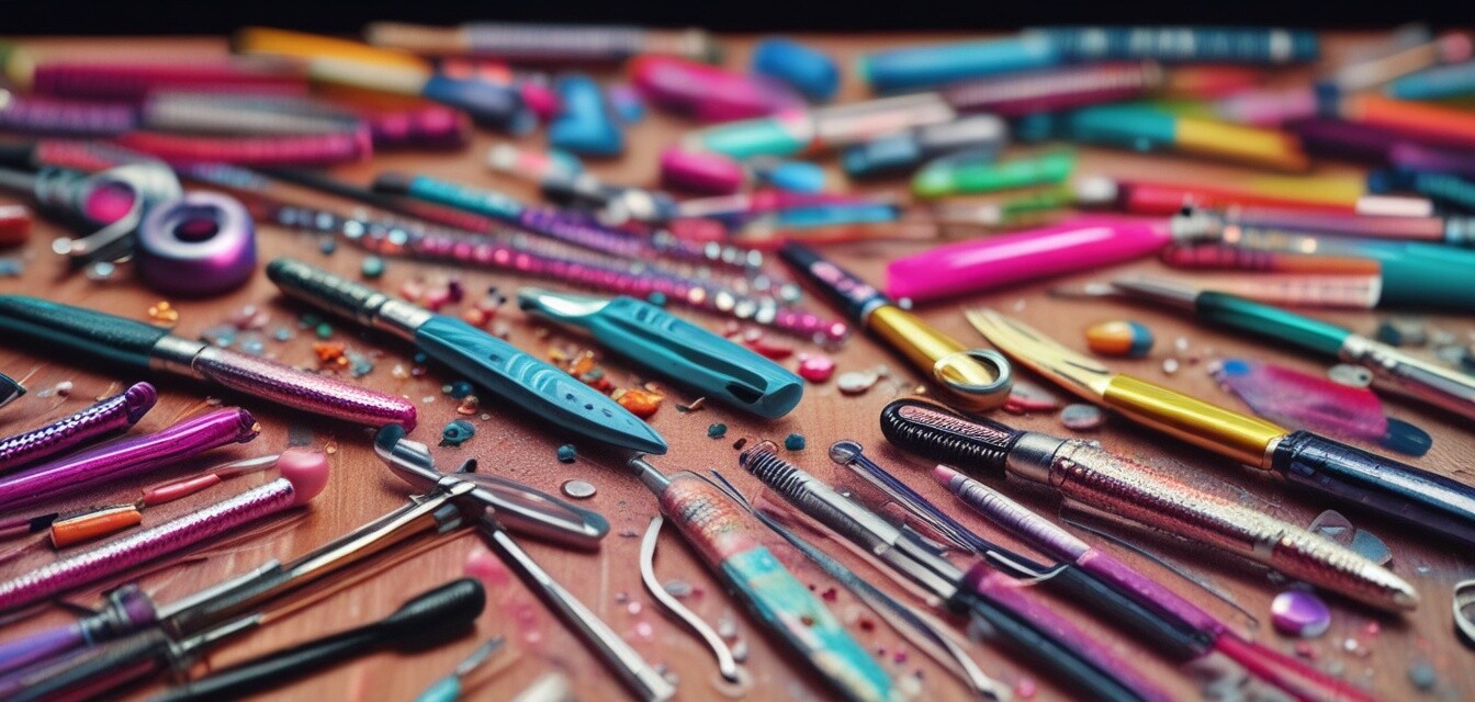 Nail Art Accessories and Tools