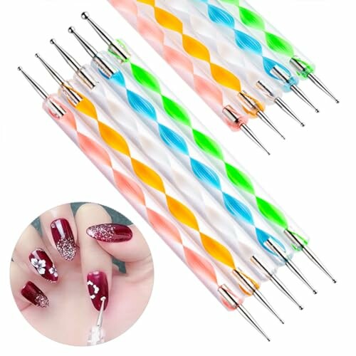 Nail Dotting Tools 10 Pcs Kit