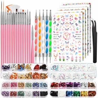 FANDAMEI Nail Art Brushes Set