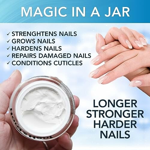 Benefits of using Onyx Professional's Hard as Hoof Nail Strengthening Cream