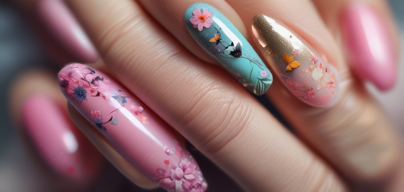 Spring nail art