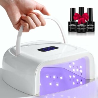 Linssy 60W Rechargeable UV LED Nail Lamp