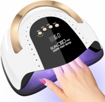 LKE 268W UV LED Nail Lamp
