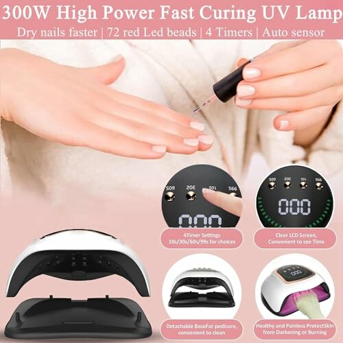GGUP UV LED Nail Lamp