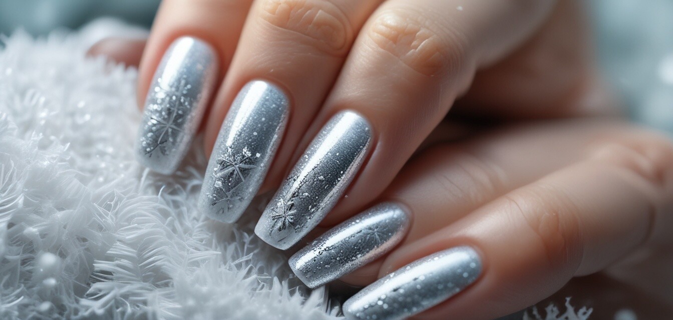 Winter nail art designs